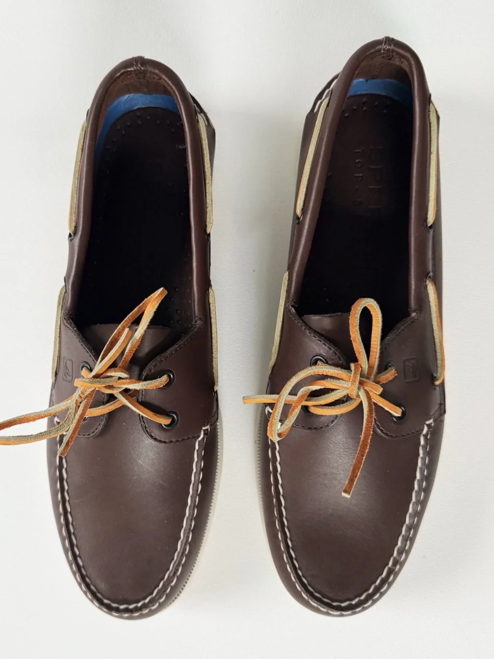Sperry Authentic Original 2-Eye Boat Shoe in Smooth Brown | 13 NWOT